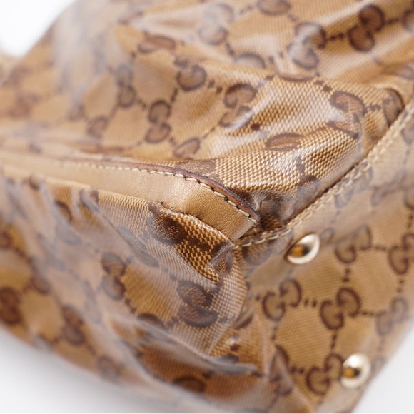 Gucci crystal canvas and authentic Abbey tote - Picture 7 of 16